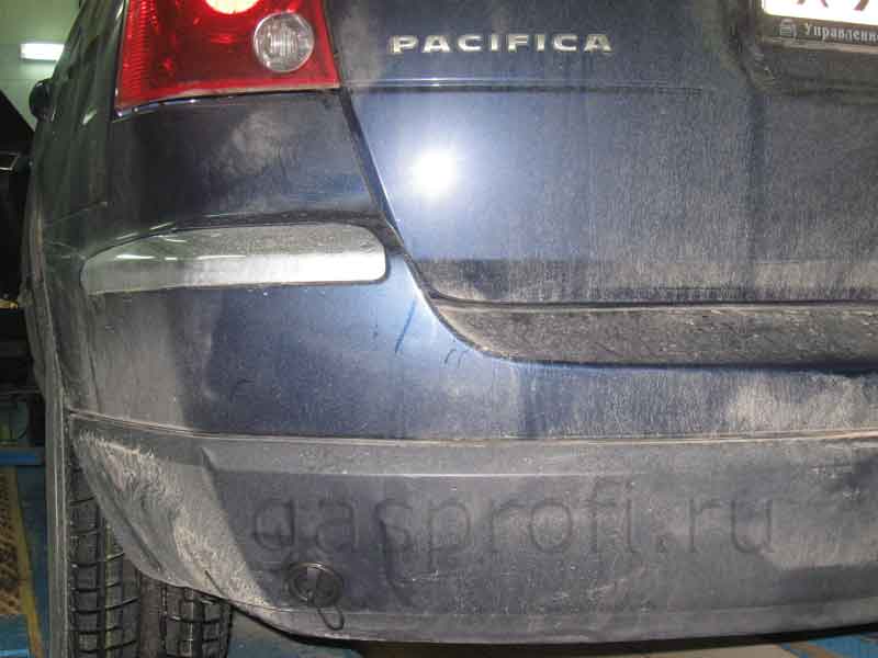 Расположение взу в бампере